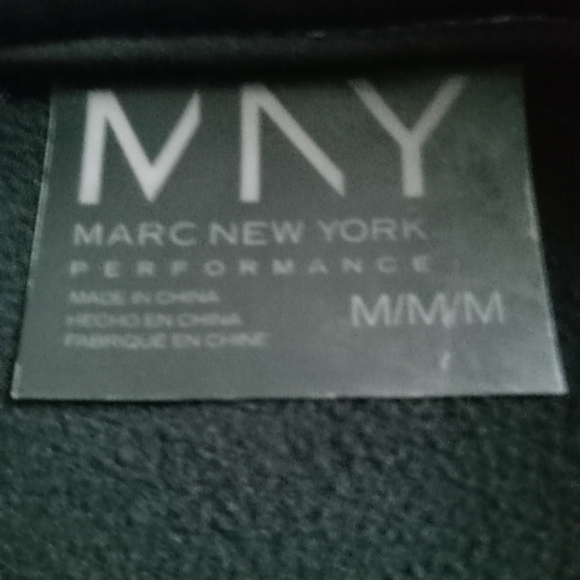 🖤 NWOT Men's Marc New York Black and Gray Puffer Vest Size Medium Cold Weather - Picture 3 of 4